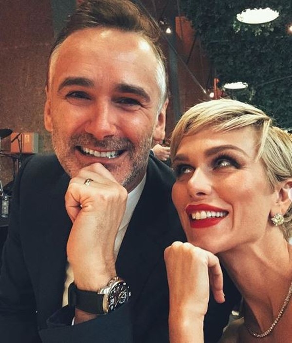 Ludmila Thayer and her husband (Photo: Reproduction / Instagram)