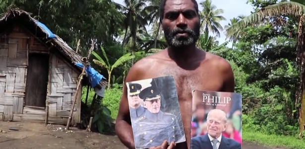 Prince Philip is honored as a Vanuatu theologian