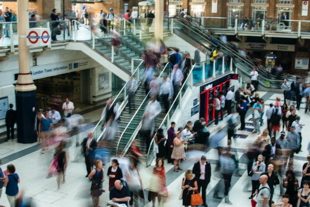 Retail and industry are recovering in the United States in March