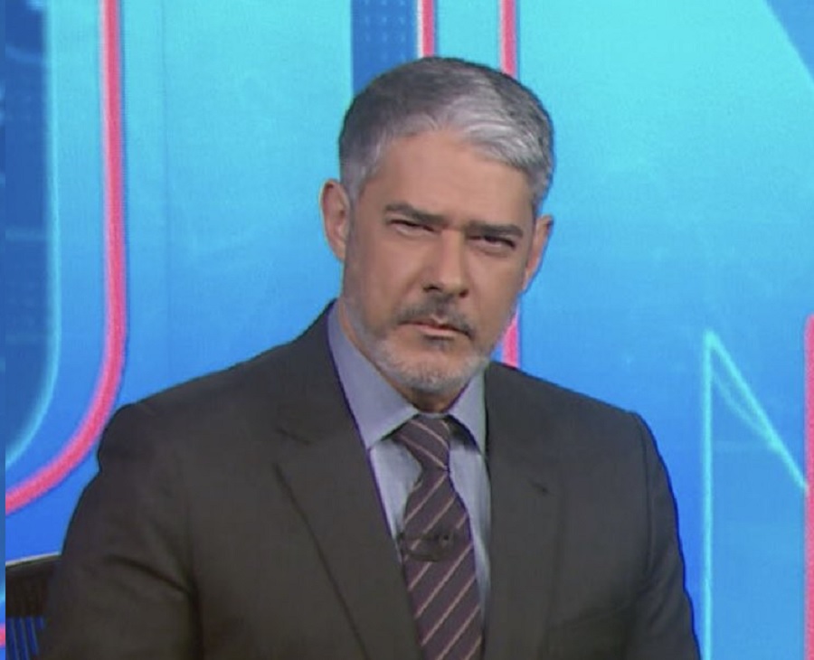 William Bonner appears with a beard in Journal National and seduces the web