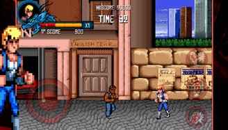 The top three games are available in the Double Dragon franchise for iOS and Android