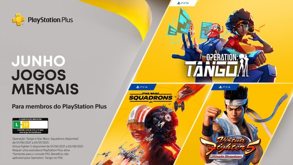 PS Plus subscribers will receive the operation: Tango, Virtua Fighter 5, and Star Wars: Squadrons in June 2021.