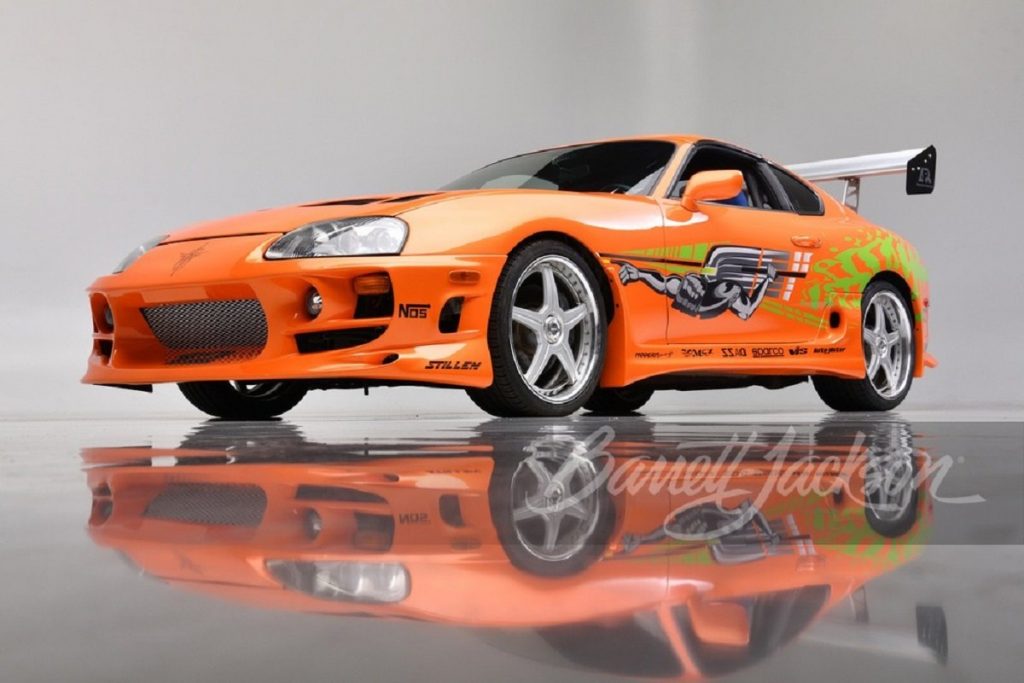Fast and Furious star Paul Walker designed Toyota Supra at auction