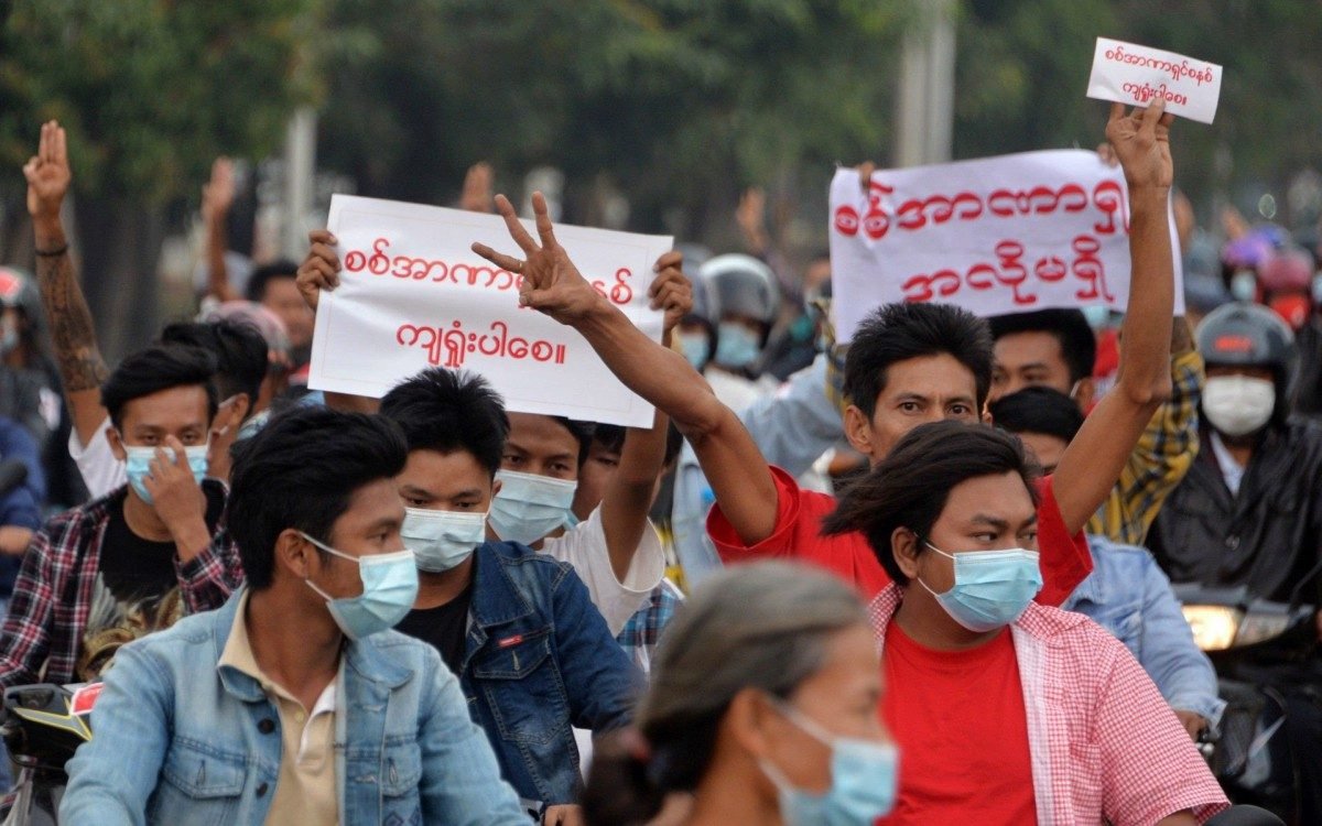 Myanmar organizes demonstrations calling for a “revolutionary spring” |  The world and science