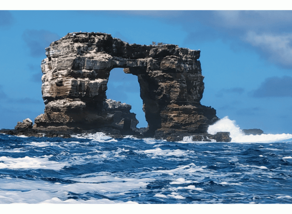 The Darwin Arc and the Galapagos Rock Formations are eroding and collapsing |  Travel and Tourism