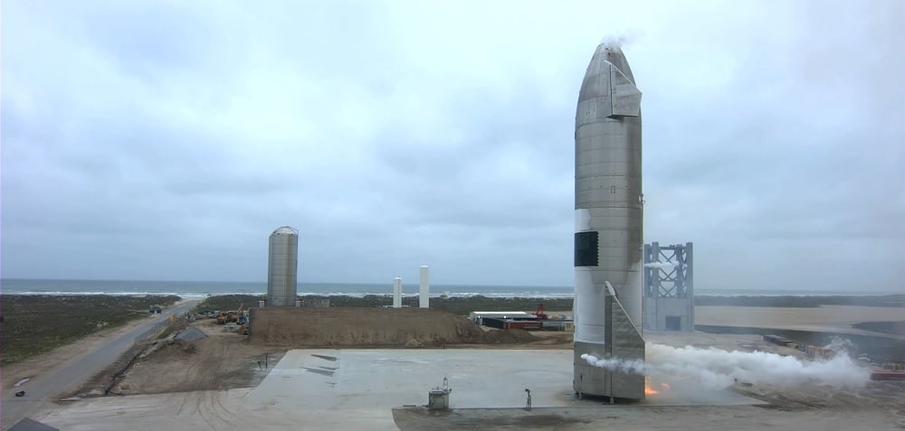 The SN15 spacecraft lands perfectly in the test