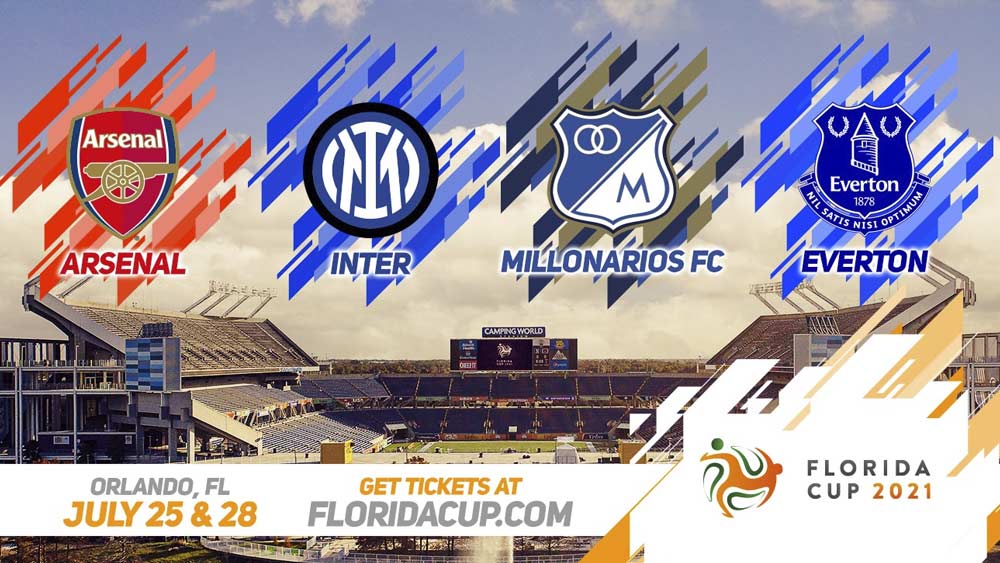 This year’s edition will feature Arsenal, Everton and Inter Milan