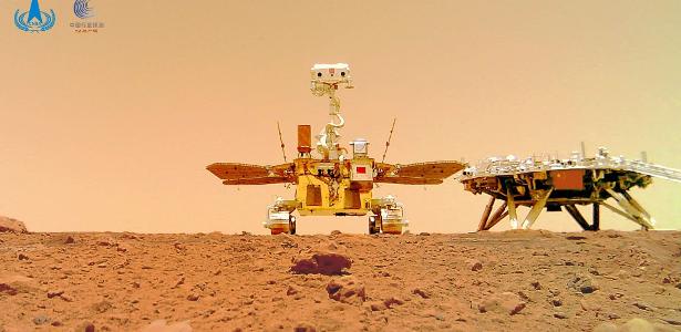 China reveals first Martian sounds captured by robot Zurong;  Listen - 06/28/2021