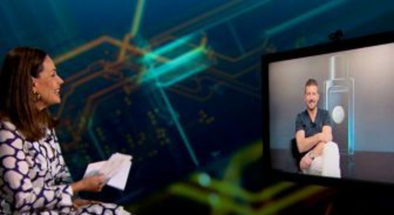 Antonio Banderas talks with Carolina Ferraz on Domingo Espetacular – Entertainment