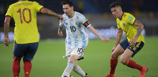 Argentina opened 2-0 but Borja drew with Colombia in stoppage time