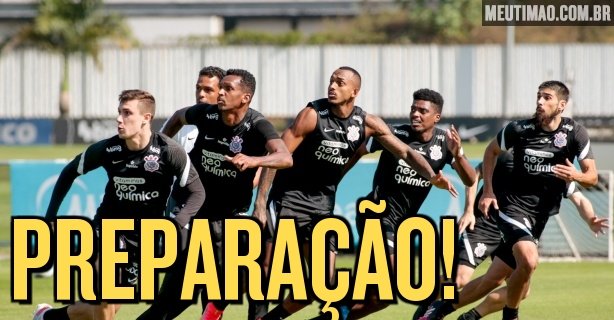 Corinthians training has two basic and tactical actions with reserves in the field;  See potential team