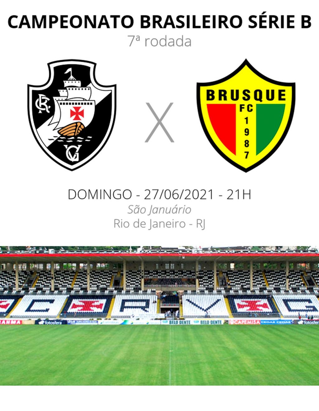 Vasco x Brusque: See where to watch, teams, embezzlement and arbitration |  Brazilian chain B