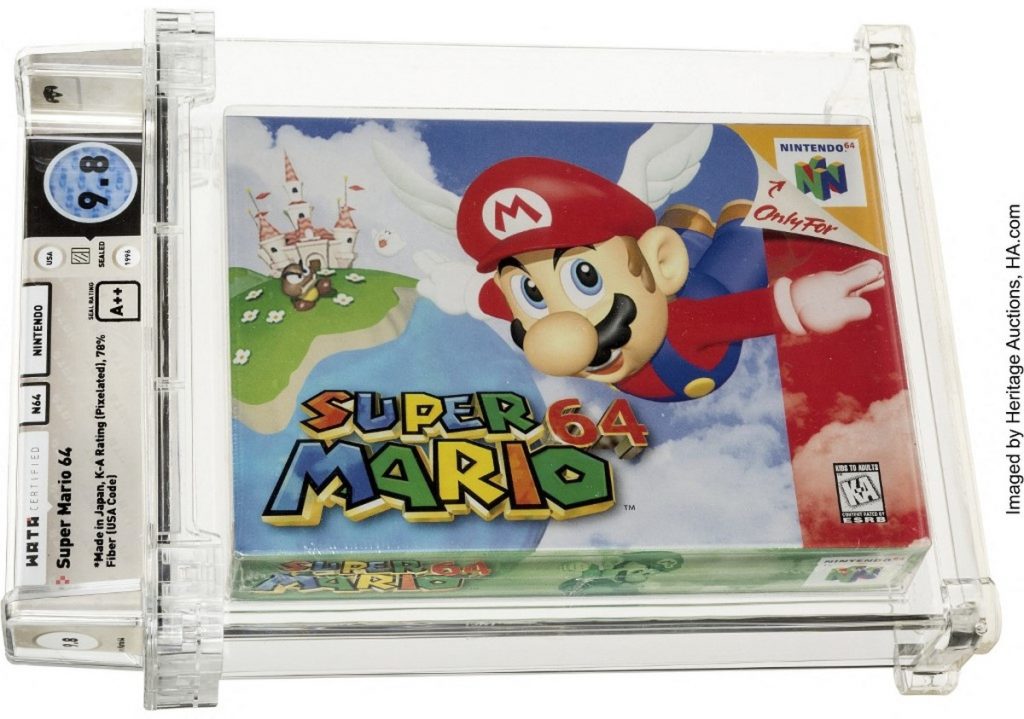 'Super Mario' cartridge sells for $1.56 million, a record for video games |  Toys