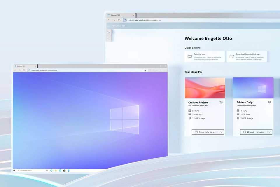 Microsoft announces Windows 365 with cloud PCs even on Android
