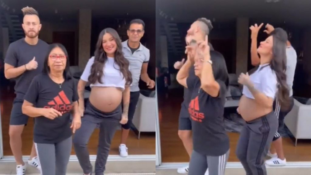 Bianca Andrade records her belly dance for the last time before giving birth |  sons