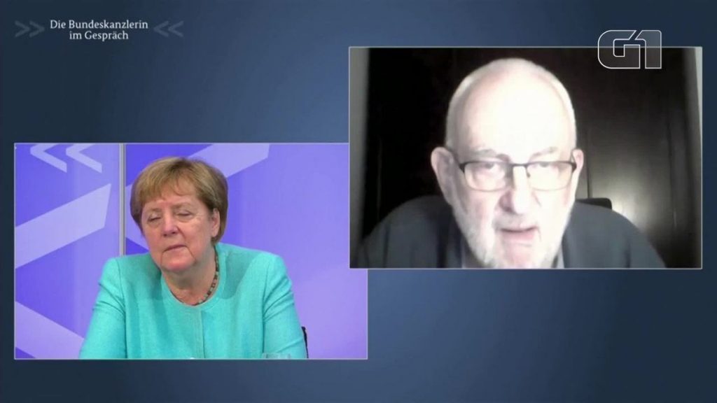 Angela Merkel almost makes a fuss as she talks about Covid to citizens in an online meeting |  Scientist
