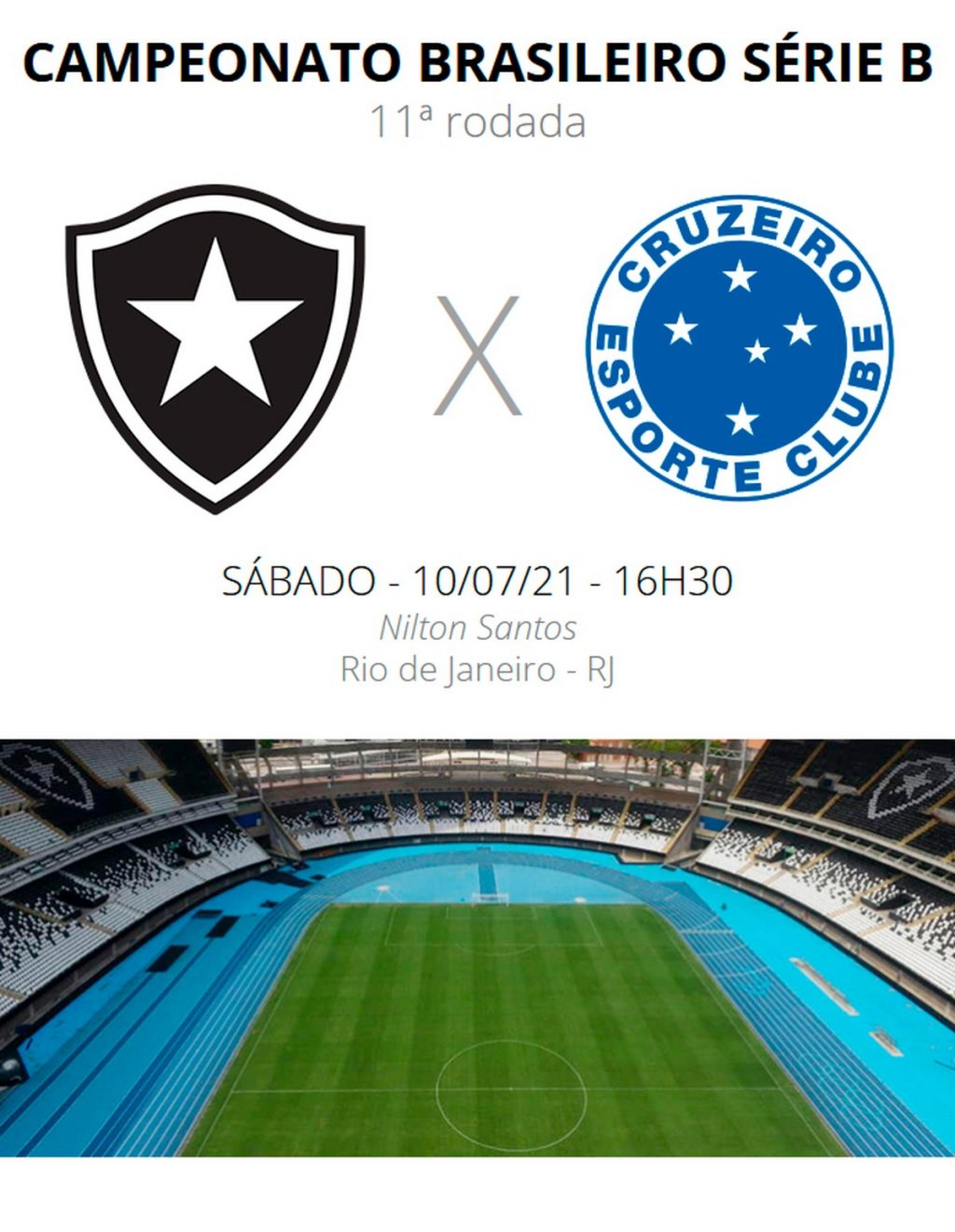 Botafogo x Cruzeiro: See where to watch, teams, embezzlement and arbitration |  Brazilian chain B