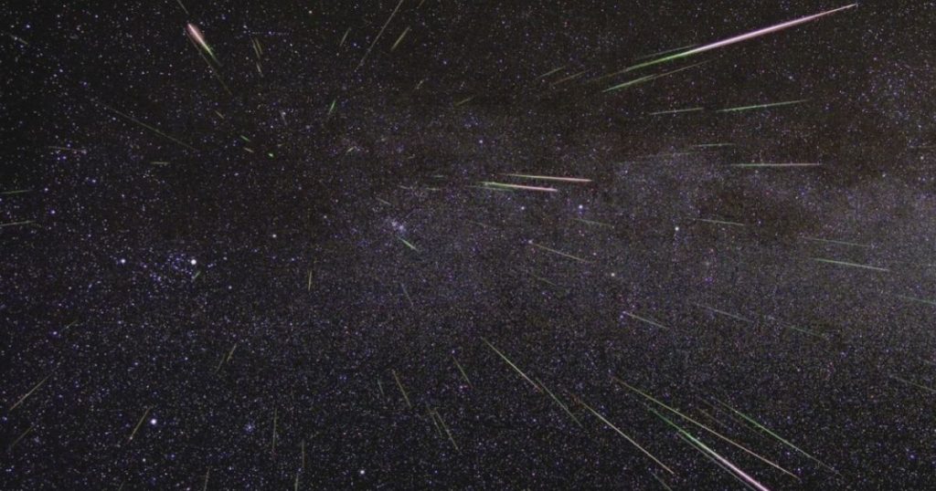 Meteor showers can be seen on Friday in Brusk