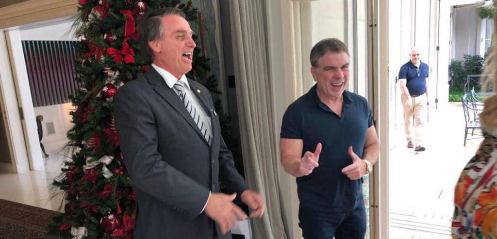 Jair Bolsonaro e Flávio Rocha