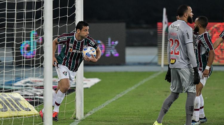 Fred became the top scorer of the Brazilian Cup with 36 goals, Romario tied - Thiago Ribeiro / AGIF - Thiago Ribeiro / AGIF