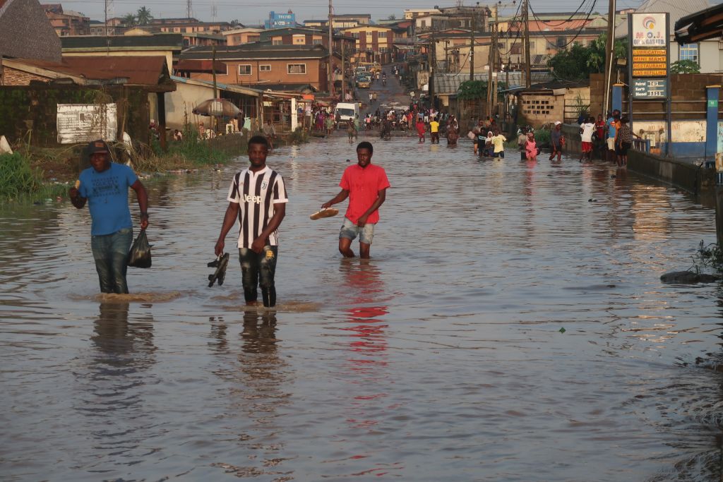 Africa's most populous city fights floods and stays on the map