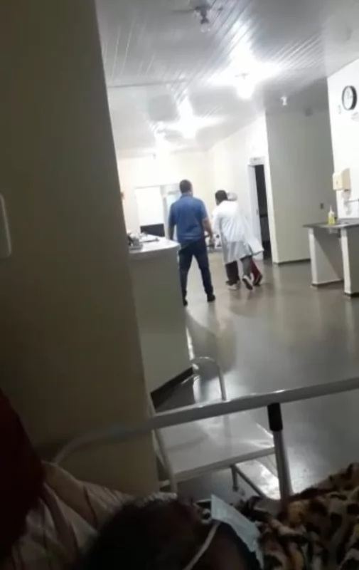 The doctor is excluded after discussing the matter with the nurse during the service