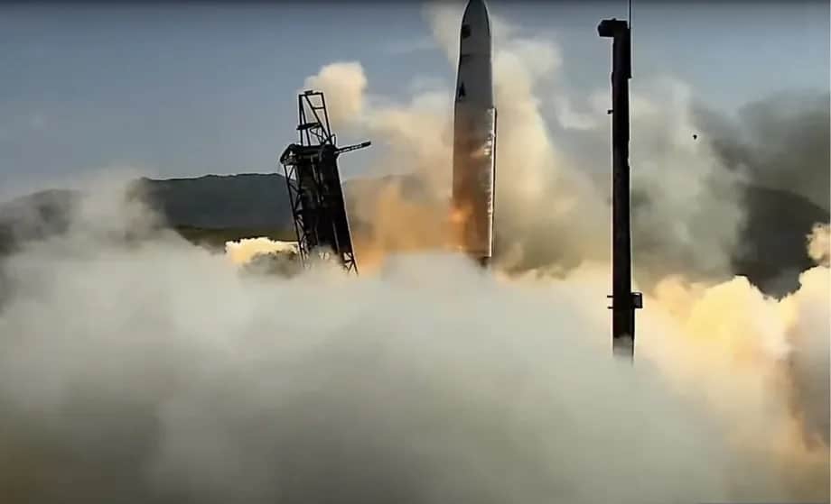 The launch fails and the Astra missile moves sideways