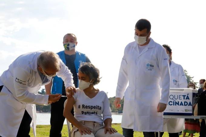 Vaccination: After 6.5 months, speed is higher in Brazil than in the United States