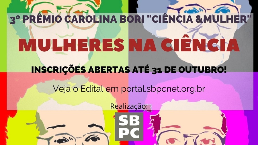Fapt supports participation of female scientists in the 3rd SBPC Science and Women Award from SBPC Carolina Bori – Emerged