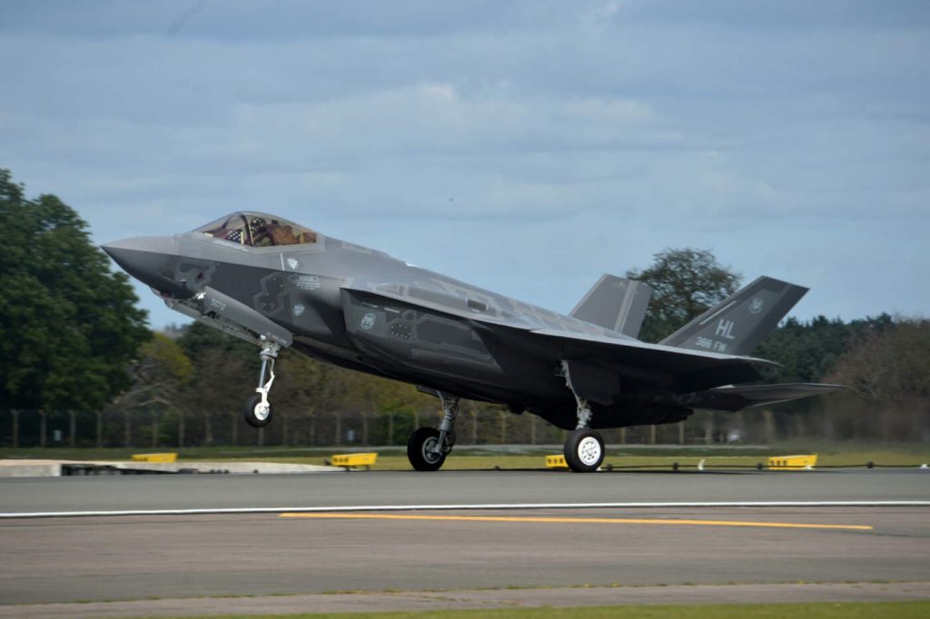 The USAF is to establish two F-35 regiments in the UK - Aeroflop