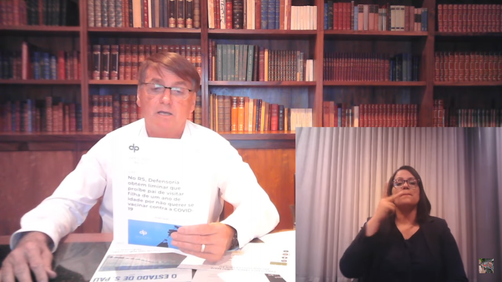 Bolsonaro asserts that he challenged Anfisa: “Do they not believe in science?”