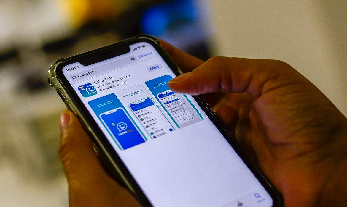 Caixa Econômica has launched a credit line through mobile phones and values ​​up to 1000 BRL