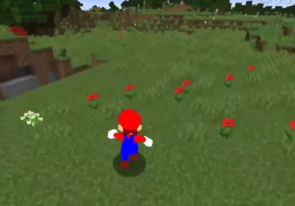 Minecraft is getting a new mod and users can play with the famous Mario from Nintendo