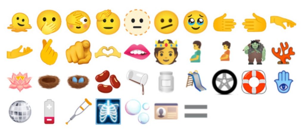 Tearful eyes, two-handed heart, and a 'melting' face: new emojis coming soon |  Technique