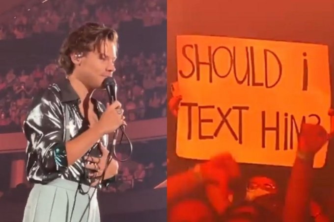 You have to see the love advice Harry Styles gave to prom fans