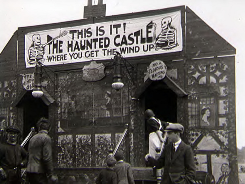 The University of England has an archive of "ghost houses"
