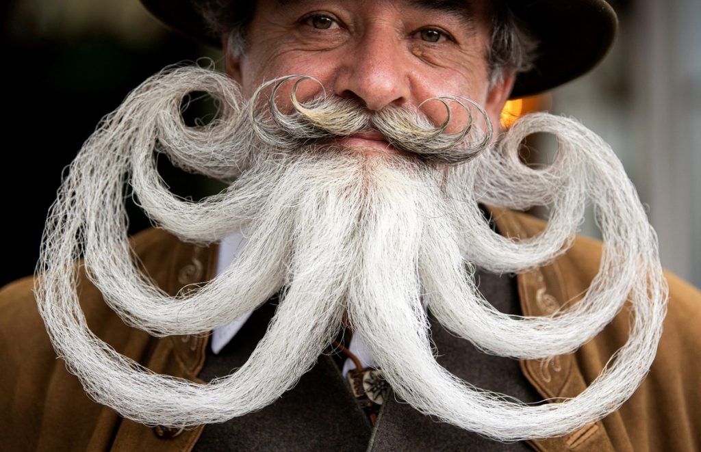 German Beard and Mustache Championships impress with hairy creations;  Pictures |  Look how cute it is