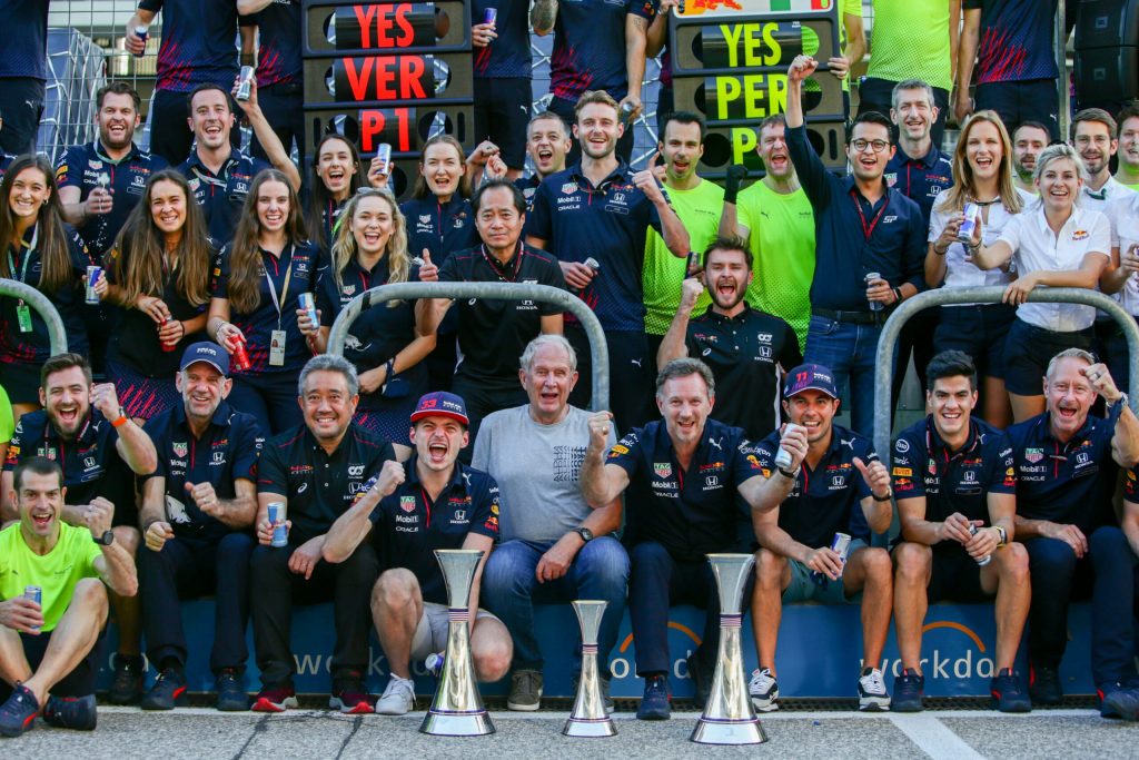 Red Bull attributes the win to Verstappen’s “exceptional performance” in the US
