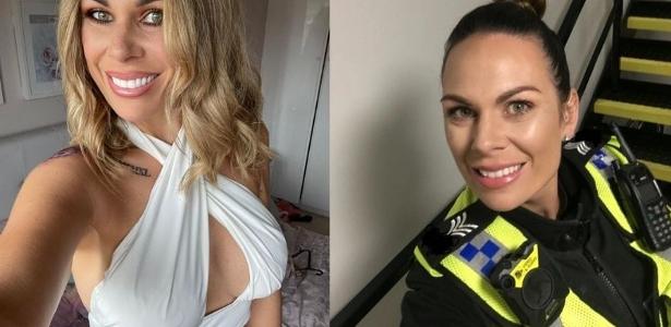 Cop with makeup says she's called a stripper at work