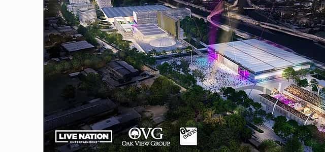 Live Nation, Oak View Group's partner in the new arena in Brazil