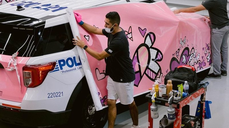 Romero closes US police vehicle with Britto’s job to raise public awareness ·JournalMediamax