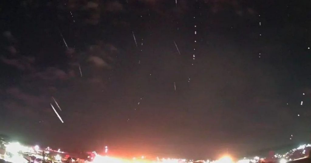Video – A meteor shower with debris from Comet Halley was seen in Santa Catarina