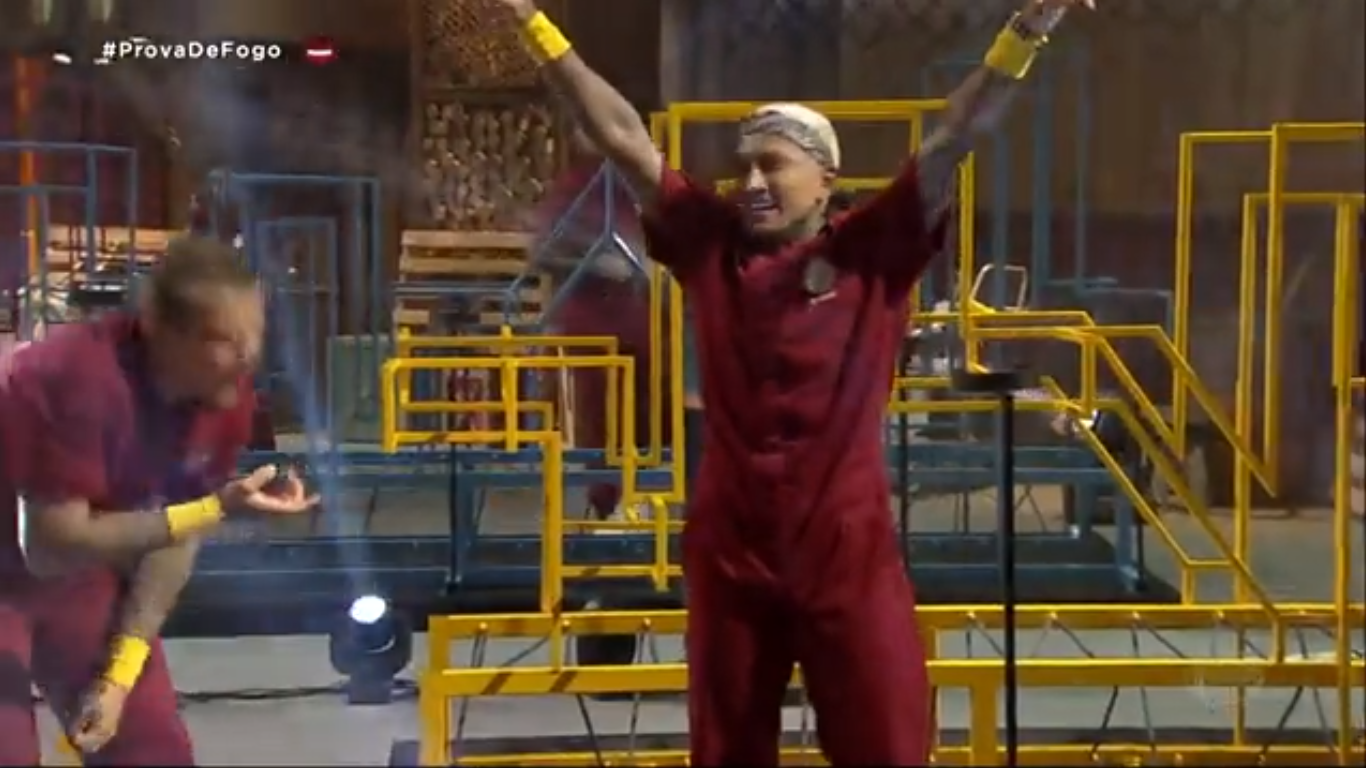 Farm 2021: Dynho Alves wins the fire test - clone / Playplus