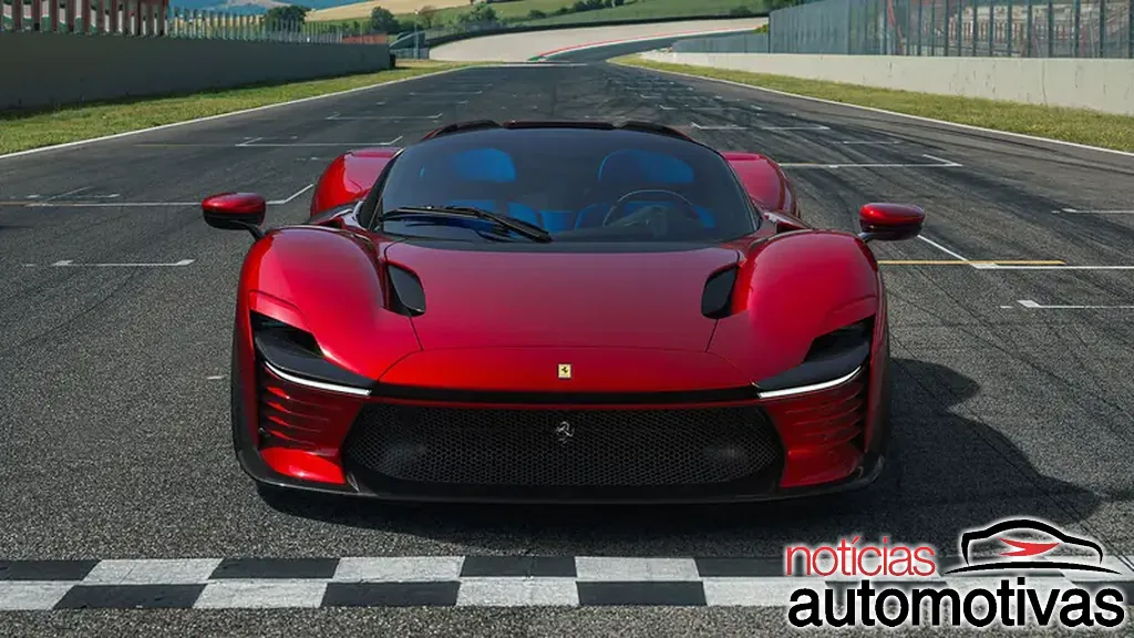 Another Icona, the Ferrari Daytona SP3 for the first time in Italy