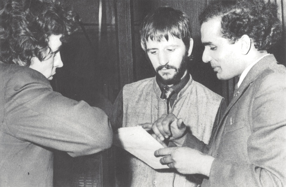 Music with George Harrison and Ringo Starr was found in an attic in the UK