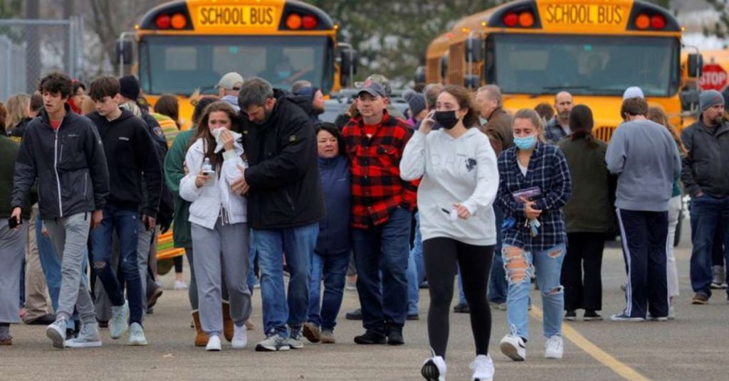 Three students were killed in a school shooting in the United States