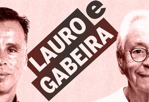 Logo novo lauro e gabeira Photo: art