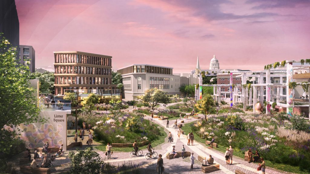 Heatherwick Studio unveils proposal for Nottingham city center