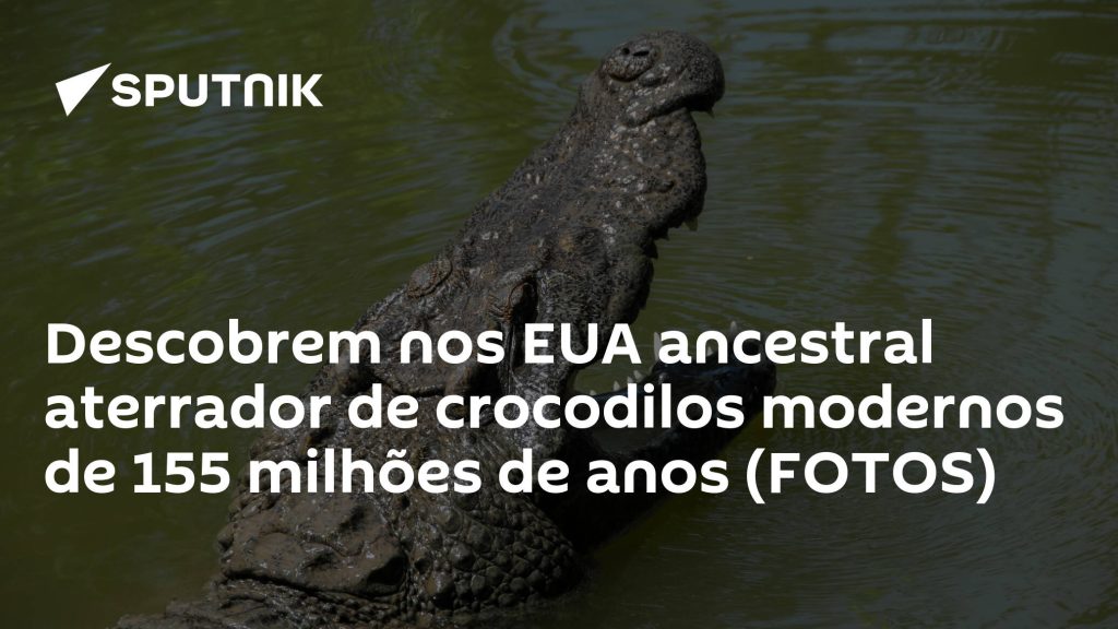 Discover the terrifying ancestor of modern crocodiles 155 million years old in the United States (photos)