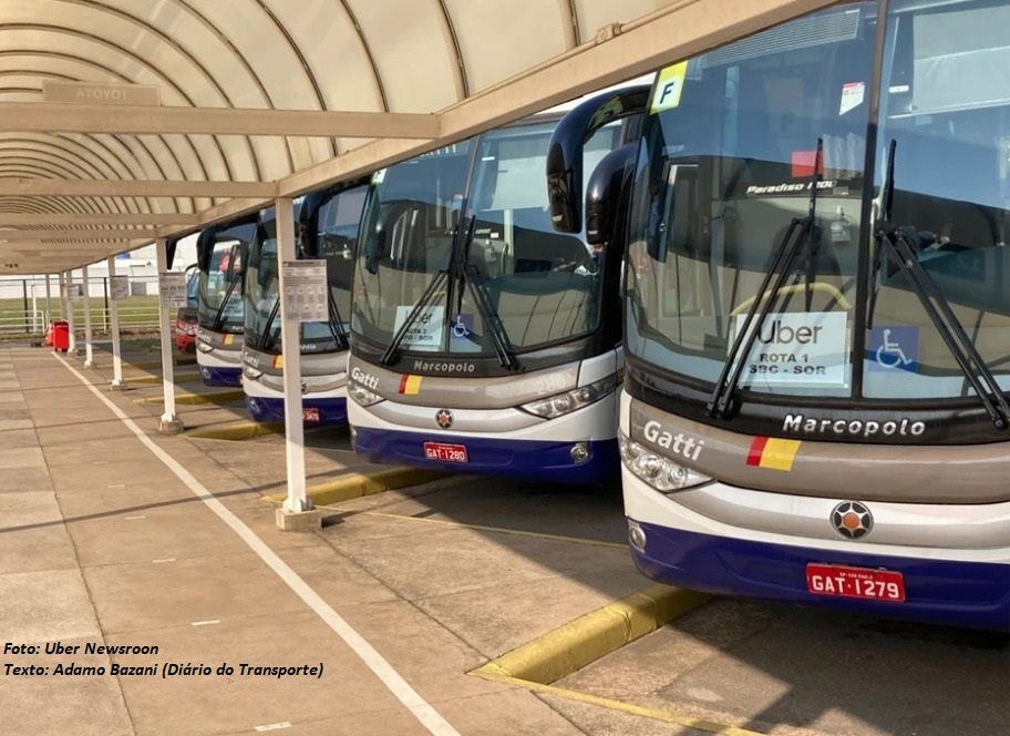 Uber has announced its operations in the pickup and charter bus segment in Brazil and is already serving